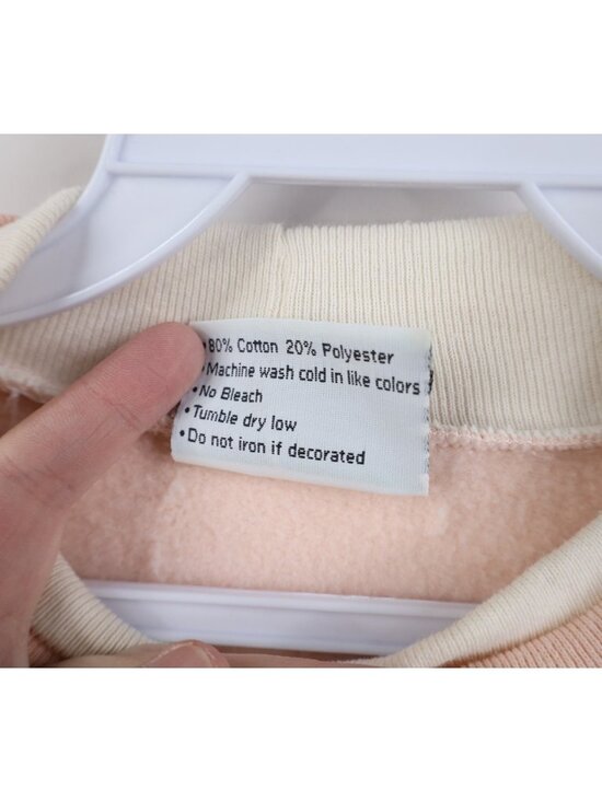 Vintage 90s Streetwear Womens Large Branson All Over Print Flower Sweatshirt USA - Picture 11 of 14